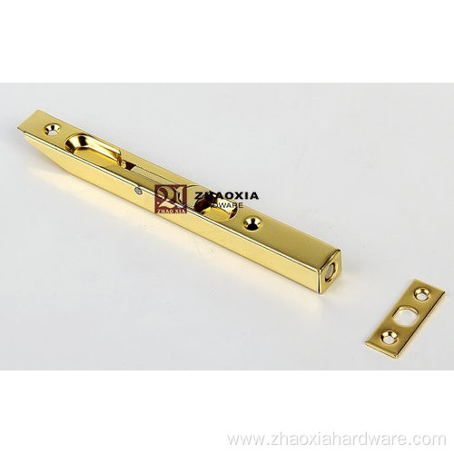 Golden polished Door Catches flush bolt